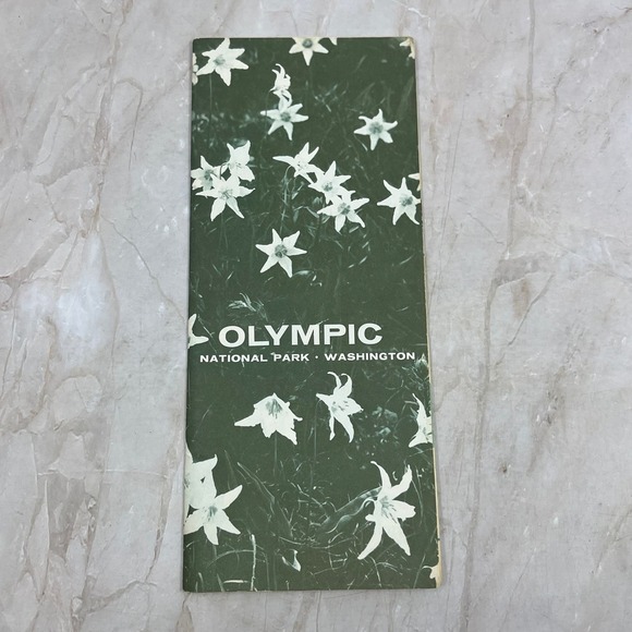 None Other - 1967 Olympic National Park Washington Vintage Travel Brochure TI8-S3